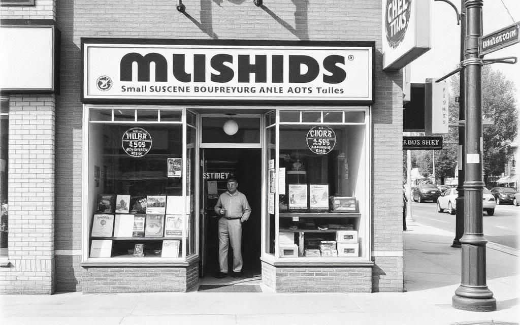 A small business storefront on a Buena Park boulevard
